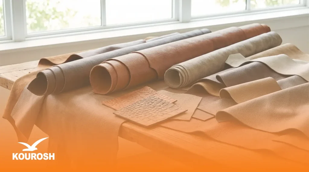 انواع چرم طبیعی و مصنوعی