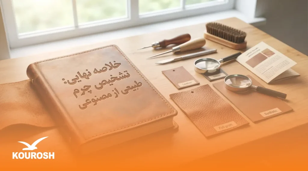 روش تشخیص چرم طبیعی اصل