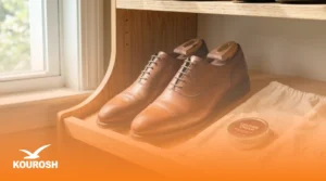 اصول نگهداری کفش چرم در زمان عدم استفاده
