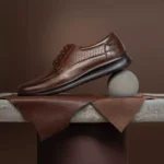 کفش چرم مردانه کوروش آپاچی بندی ساعتی