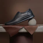 کفش چرم مردانه کوروش آپاچی بندی ساعتی