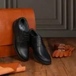 کفش چرم مردانه کوروش اسمارت بندی ساعتی