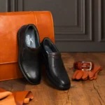 کفش چرم مردانه کوروش یگاسوی بی بند