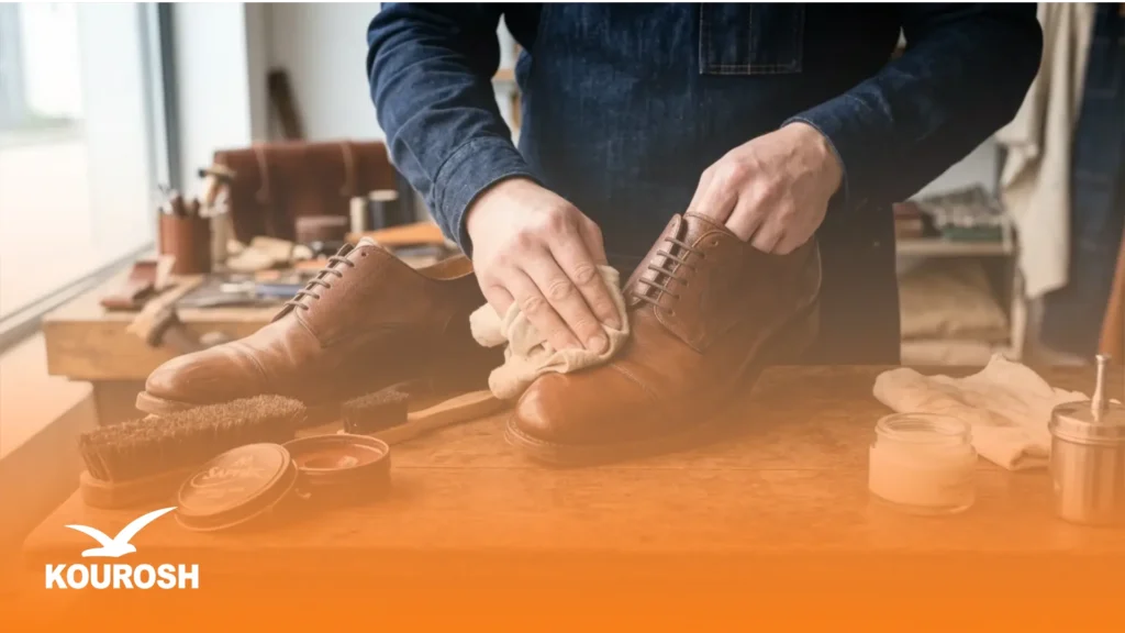 اصول واکس زدن و تمیز کردن کفش چرم برای ماندگاری بیشتر